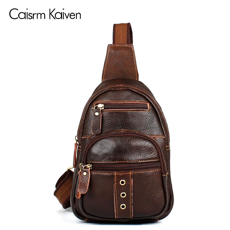 Caisrm kaiven модные Мужские сумки почтальон сумка Для мужчин кожаные Мужчин's