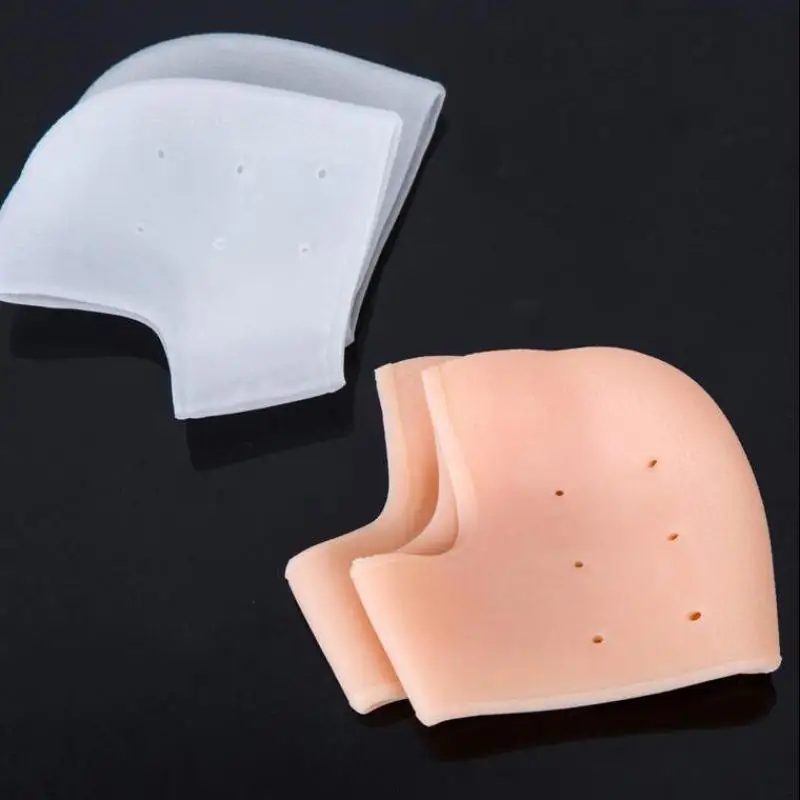 2 шт. силиконовые Увлажняющие гелевые носки с дырками|silicone moisturizing gel heel|silicone
