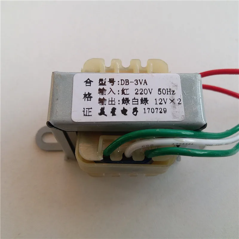 3VA 12V-0-12V 6 в 9 в 10 в 12 В 24 В трансформатор 3VA двойной AC12V-0-12V 3 Вт 220 В вход для предусилителя плата предварительного усилителя плата предусилителя усилитель - Цвет: 3VA 12V-0-12V