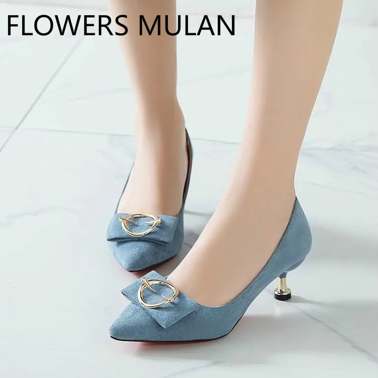 Очаровательные туфли на высоком каблуке с бантом-бабочкой Новое поступление