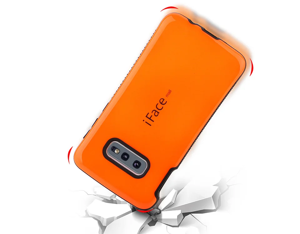 Iface mall для samsung Galaxy S10e чехол с защитой от ударов и воды в стиле Роскошный чехол для S10 Lite ТПУ жесткий защитный чехол Гибридный чехол-накладка корпус чехол для телефона