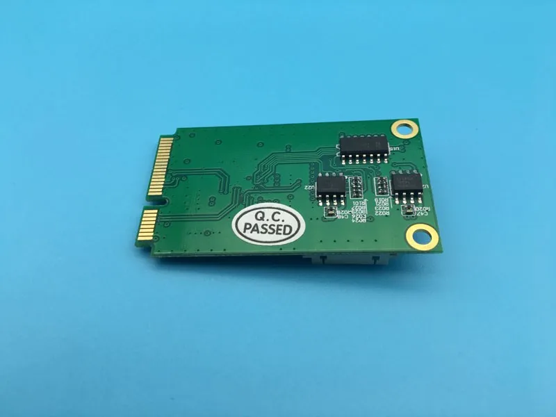Mini PCI-Express на 2 порта RS422 RS485 промышленный последовательный контроллер плата