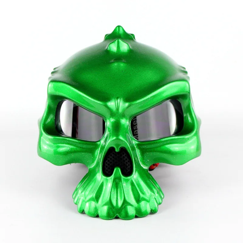 ABS Skull Motorcycle Helmet Anti Fall Anti-impact Breathable Half Face Helmets Motorbike Capacetes Retro For Unisex | Автомобили и