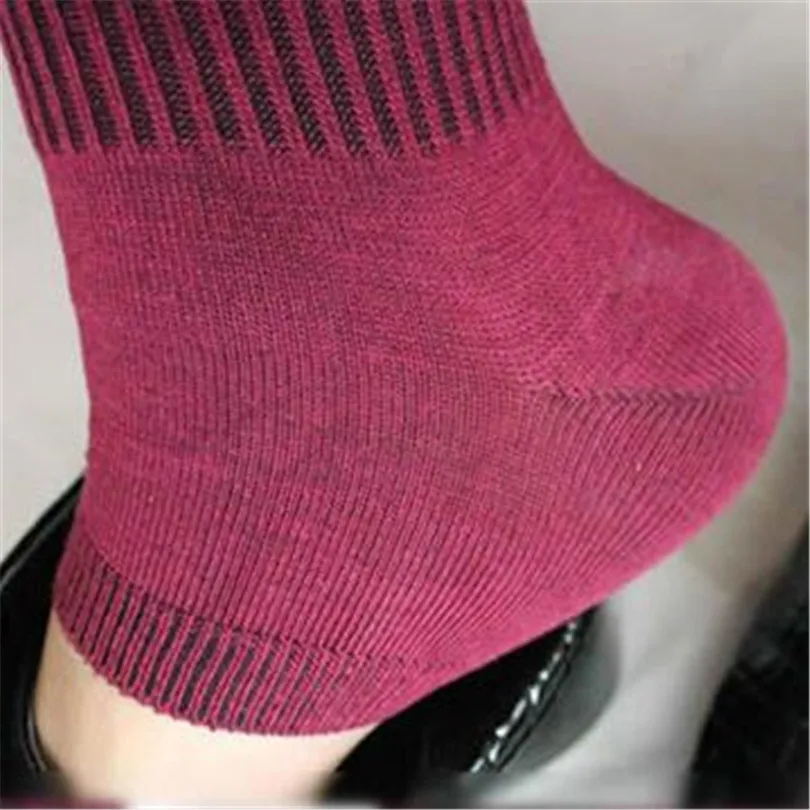 

Casual Leggings Winter Preppy Ladies Thick Foot Pant Warm Girl Knitted Slim Stretch Leisure Patchwork Black Gray