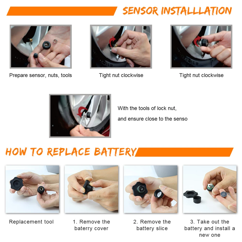 USB Android TPMS монитор давления в шинах/Android система контроля давления в шинах Беспроводная передача TPMS