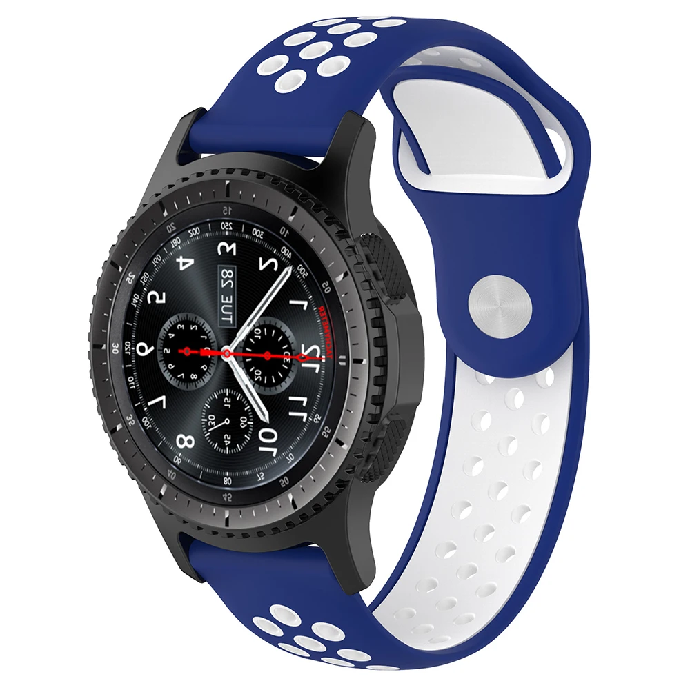 Силиконовый ремешок для Huawei Watch 2 Pro Samsung Gear S3 Huami Amazfit Смарт спортивные часы браслет
