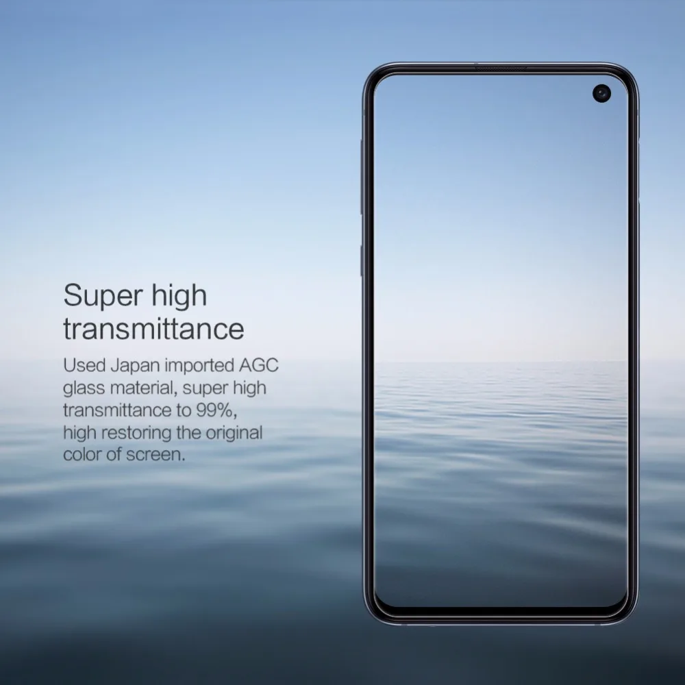 Закаленное Стекло Экран протектор для samsung S10e NILLKIN Удивительный Н нм анти-защитное стекло защитная пленка