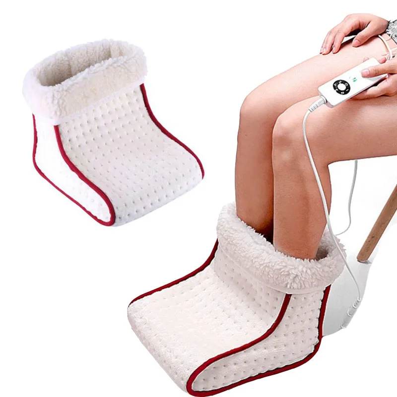 Warmer Cushion Thermal Foot Massager Electric Cosy Heated Plug-Type Warm Washable Heat 5 Modes | Красота и здоровье