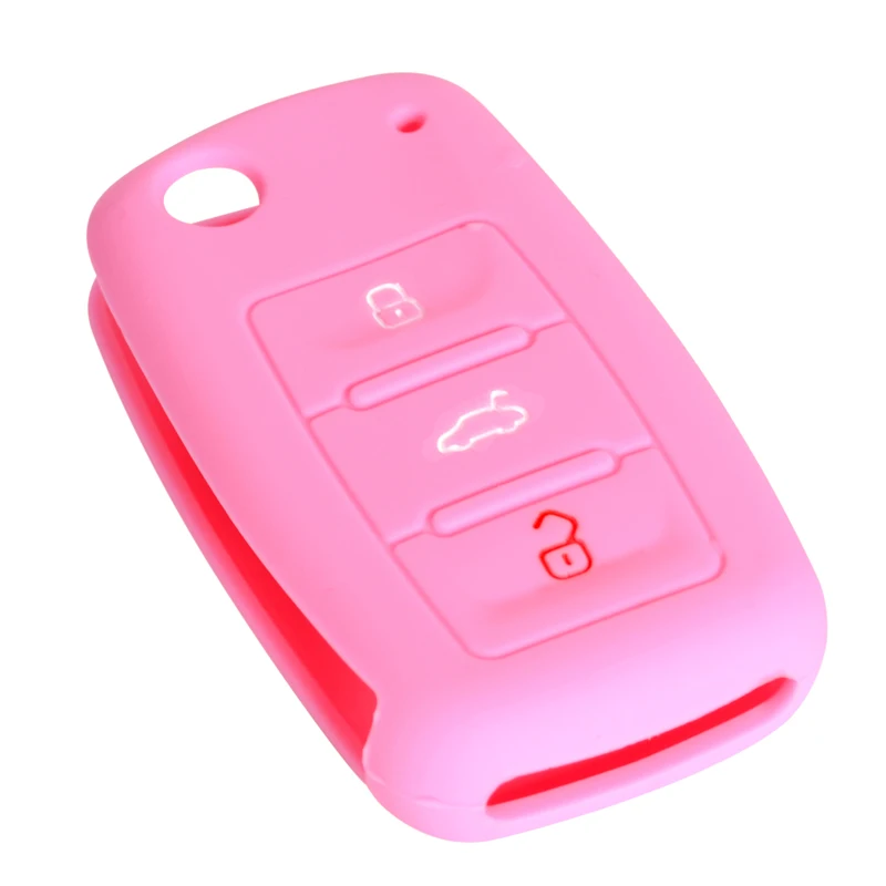Силиконовый чехол для ключей SPEEDWOW защитный VW Polo Tiguan Passat Golf Lavida MK5 MK6 Jetta Eos Beetle|key fob