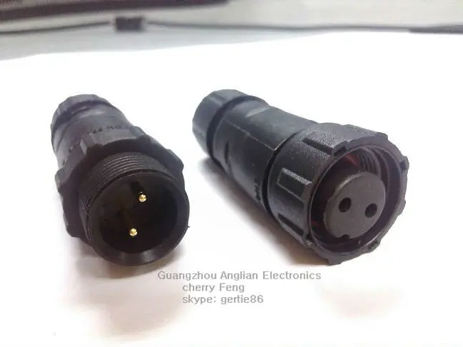 Прямая продажа с фабрики оптовая 15A LED Light 2-контактный водонепроницаемый