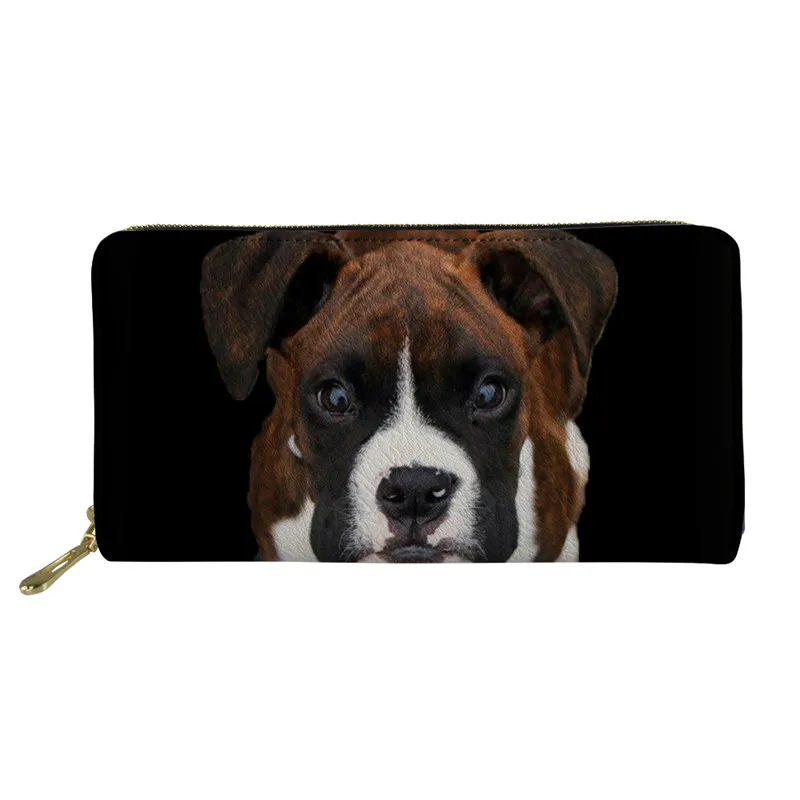YQ2986Z21 FORUDESIGNS/милые боксеры собака 3D печать сумки на плечо для женщин Дорожные сумки женские топ-ручка сумка и кошелек женский мешок основной - Цвет: YQ2986Z21