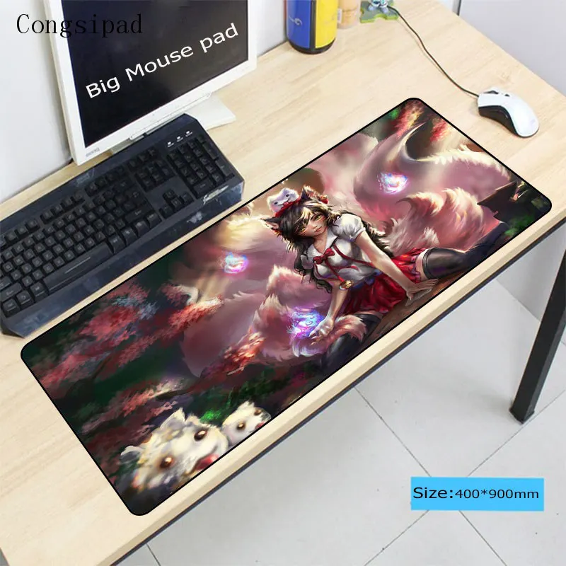 Congsipad пляжный большой коврик с клавиатурой 900*400 мм, коврик для мыши, игровой коврик для мыши, Настольный коврик для игрового плеера, настольный компьютер, компьютер, ноутбук