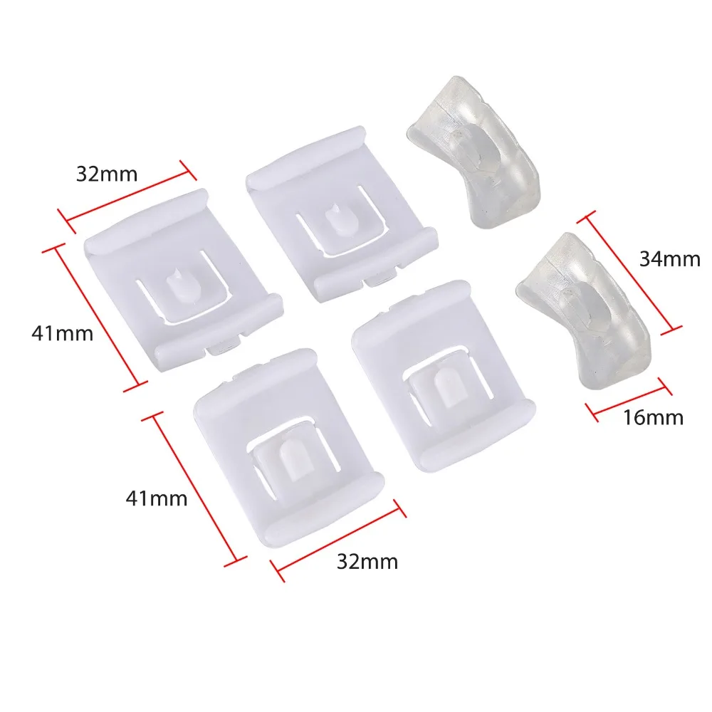 Justech 6 шт. слайдер направляющие сиденья рейка регулировки планеров набор 171881213B