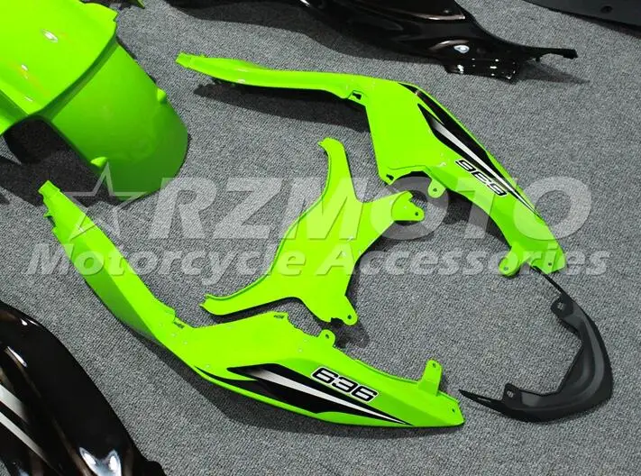 Новый ABS полный комплект обтекателей подходит для Kawasaki ZX6R 2013 2014 2015 2016 2017