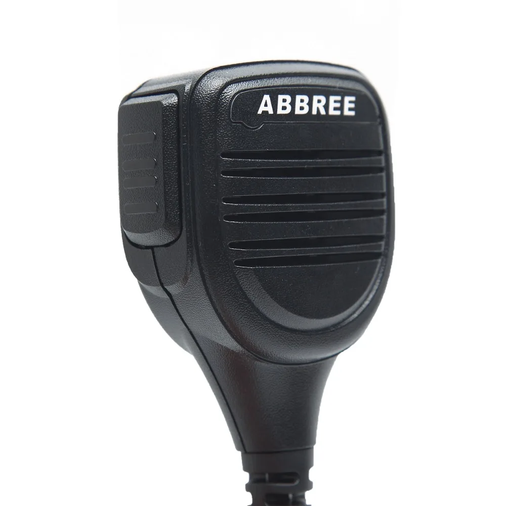 Abbree AR-760 2 Pin PTT дистанционный непромокаемые Динамик микрофон для радио Kenwood TYT Baofeng иди и болтай Walkie Talkie “иди и UV-5R 888S UV-82 uv-s9 радио