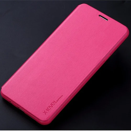 Rose red X-Level для huawei P20 Pro Чехол huawei P20 Lite кожаный TPU Флип складной кронштейн бумажник чехол для huawei P20 P20 Pro Чехол - Цвет: Rose red