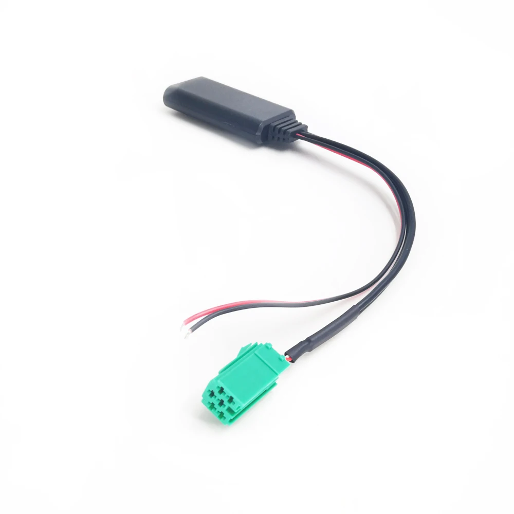Автомобильный AUX адаптер Biurlink Bluetooth Mini ISO 6Pin 8Pin аудиокабель для Renault Clio Kangoo Megane Scenic