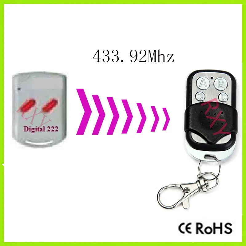 

Пульт Marantec Digital 222 пульт дистанционного управления 433,92 mhz ворота гаража двери пульт Marantec Digital 433mhz пульт дистанционного управления с батареей