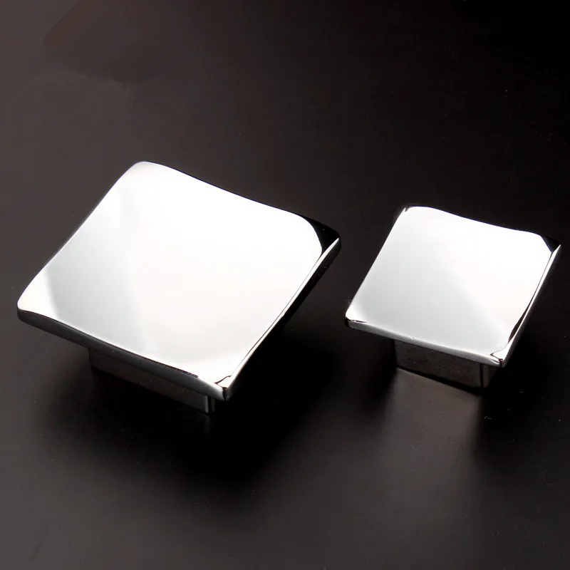 

10Pcs Zinc Alloy Square Modern Simple Design Cabinets Handle ( Diameter:50MM Height:23MM