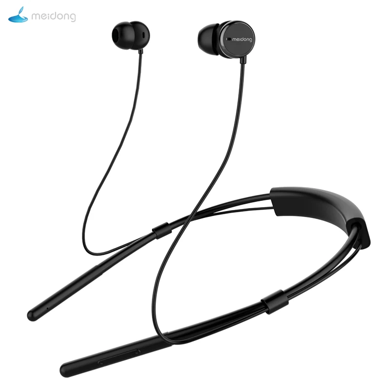 Meidong HE6 bluetooth-наушники с шейным ремешком гарнитура активным шумоподавлением