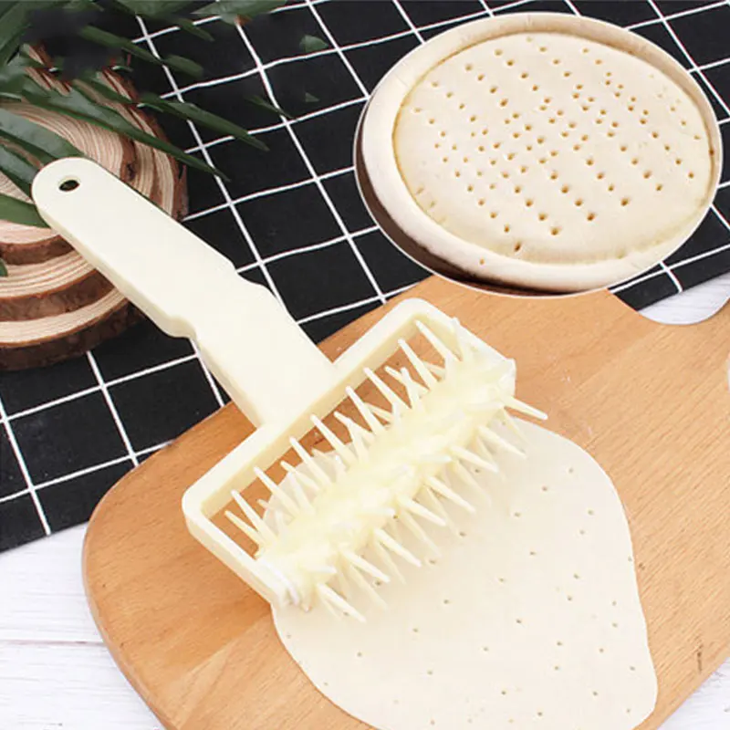 2 стиля выпечки инструменты DIY пластик для пиццы печенья тесто ролик кондитерский пирог иглы колеса резак швейная машина хлеб Дырокол