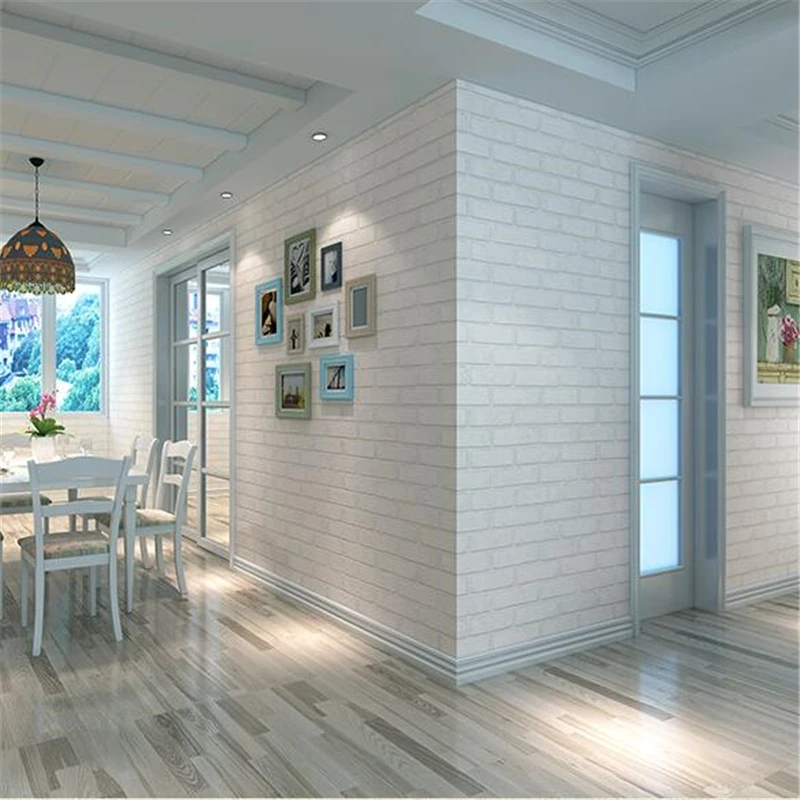 Стерео обои beibehang в стиле ретро с рисунком кирпичной кладки для ресторана