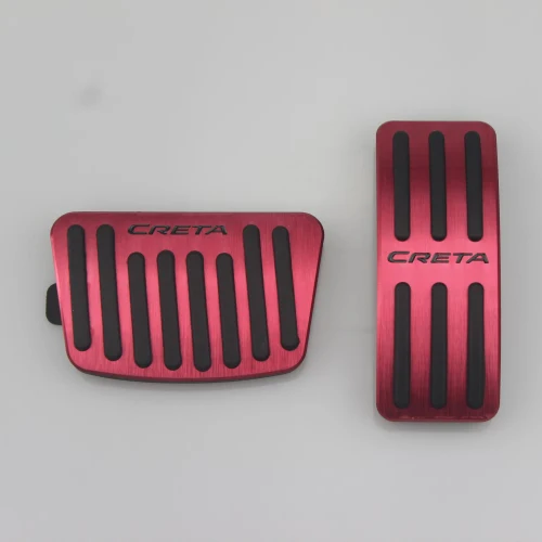 Сменный алюминиевый чехол на педаль тормоза для Hyundai IX25 Creta 2015 2016 2017 2018|pedal cover|brake