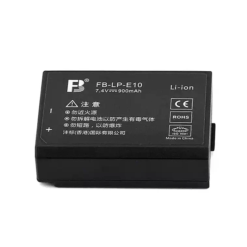 LP-E10 LPE10 Li-Ion Батарея пакет LP E10 литиевые батареи LP-E10 цифровой Камера Батарея LPE10 для CANON 1100D X50 T3 1200D 1300D