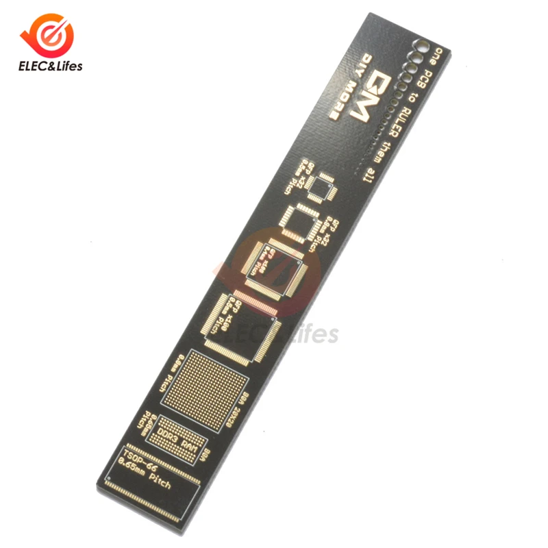 15 см PCB линейка измерительный инструмент для электронных инженеров гиков