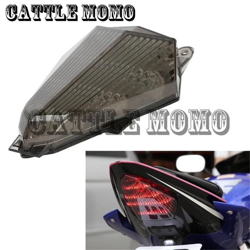 

For YZF R6 YZF-R6 2006 2007 2008 2009 2010 2011 2012 2013 Motorcycle Rear Brake LED Light Turn Signal Light Lamp Integrated