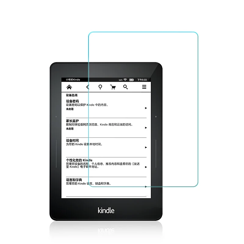 2.5D полное покрытие планшета LCD закаленное стекло для Amazon Kindle Voyage 6 0 дюймов Супер