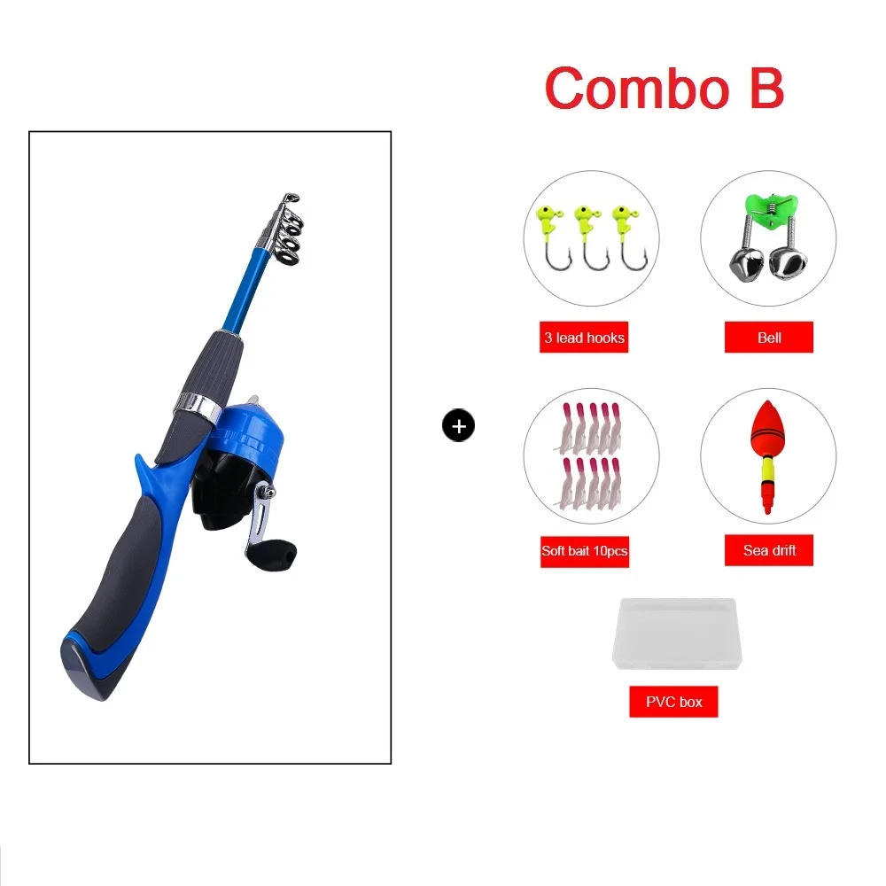 Катушка для подледной рыбалки DEUKIO Combo 1 3 м телескопическая удочка герметичная