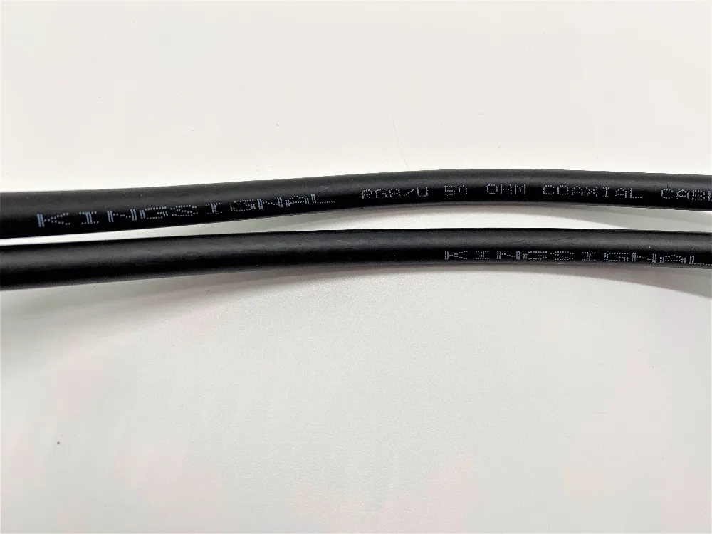 Коаксиальный кабель 50ohm RG8U 50-7 с разъемом N-male 3 м низкие потери для базовой