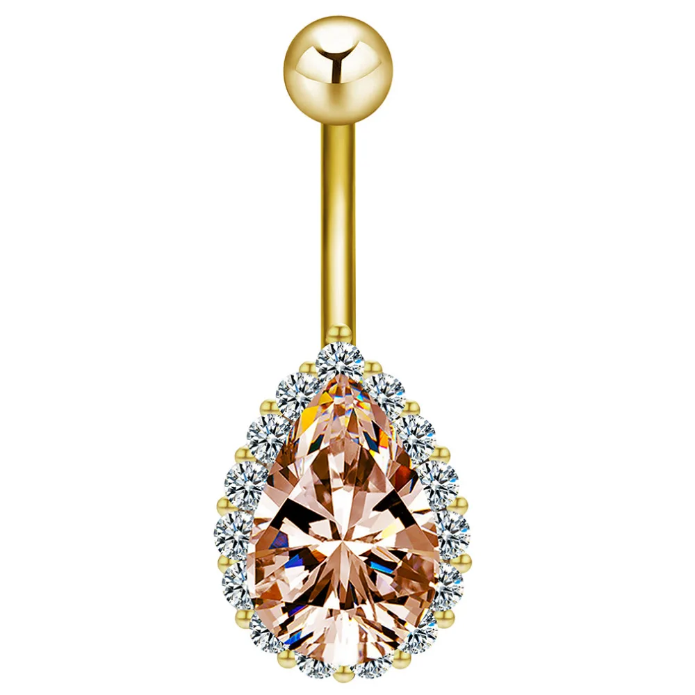 Kinitial хирургическое ювелирное изделие для пирсинга тела стальное кольцо пупка с