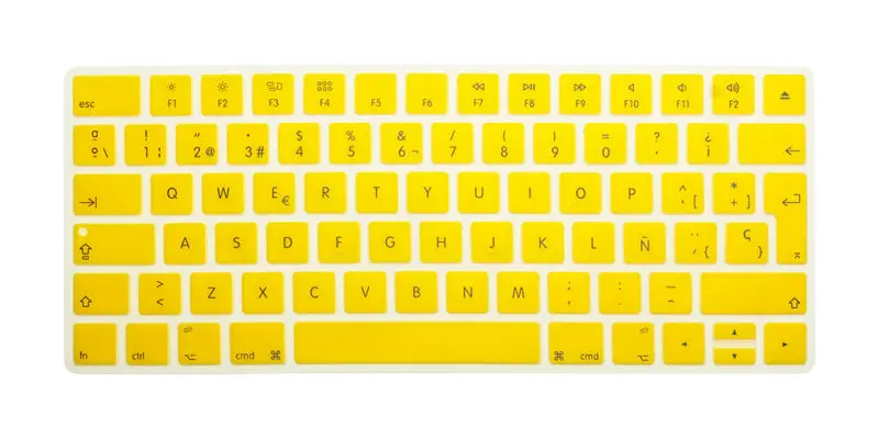 Испанская клавиатура, силиконовый чехол, ЕС, евро, ESP, для нового iMac Magic 2, Bluetooth, клавиатура, ПК, защита кожи компьютера