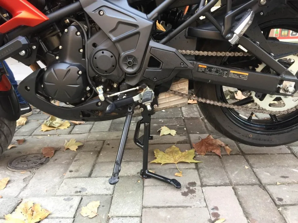 Для KAWASAKI Versys650 Versys 650 аксессуары для мотоциклов нержавеющая сталь центральный стояночный Стенд Твердый держатель Поддержка