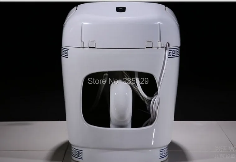 Commode Умный Унитаз Интеллектуальный WC китайский toile S-trap европейский рынок 220V заводская цена автоматическая Чистка промывка сифонная