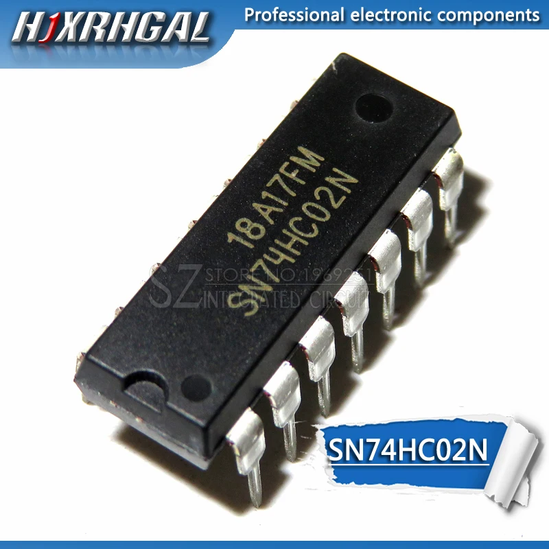 

10PCS SN74HC02N SN74HC08N 74HC132 SN74HC32 74HC86 74HCT04 74HC14 74HCT00 74HCT02 SN74HCT14N DIP-14 new and original IC HJXRHGAL