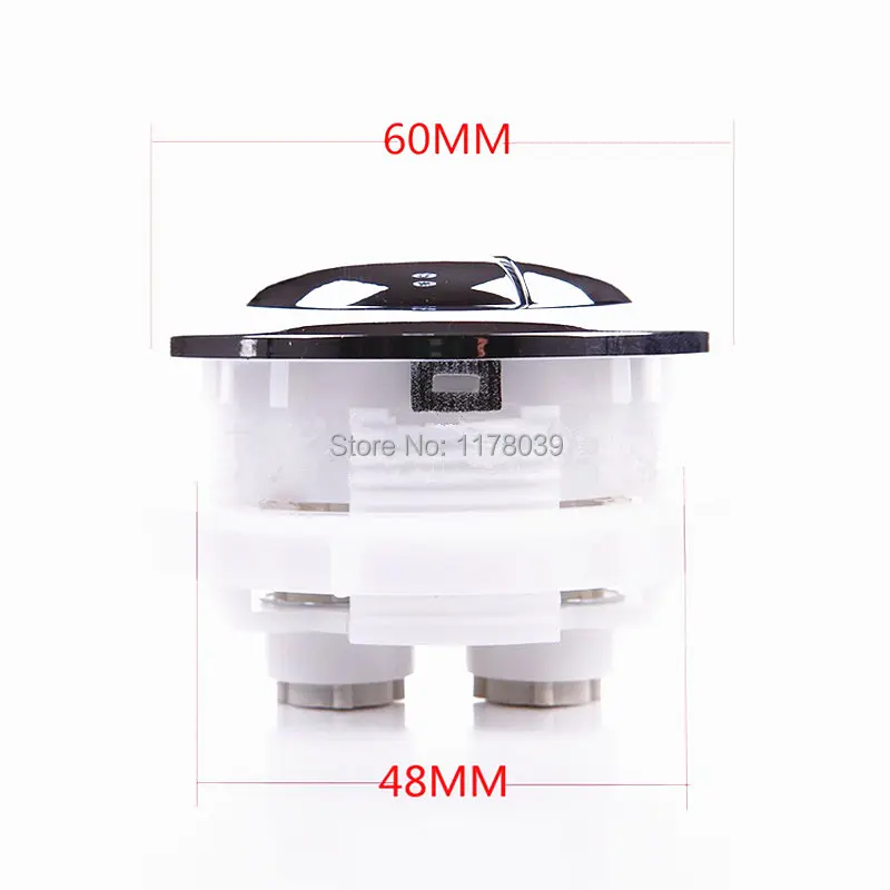 10 шт. круглые кнопки для унитаза из АБС пластика|toilet push button|toilet flush buttonbutton toilet |