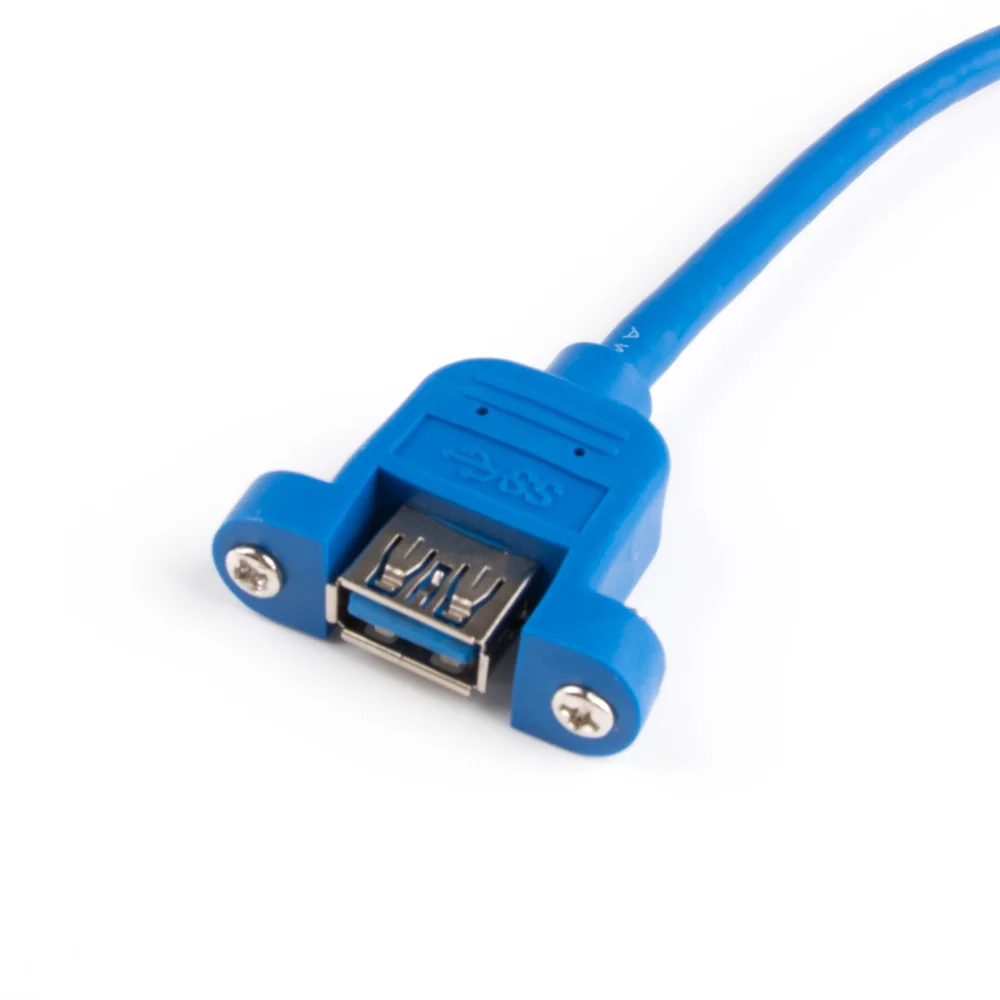Кабель удлинитель USB 3 0 Мама мама с гайками M3|Компьютерные кабели и разъемы| |