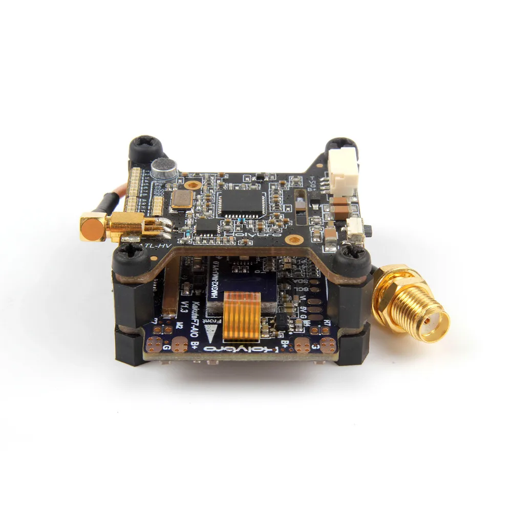 

Holybro Kakute F7 AIO Flight Controller OSD PDB+Atlatl HV V2 5.8G FPV Transmitter for RC Drone