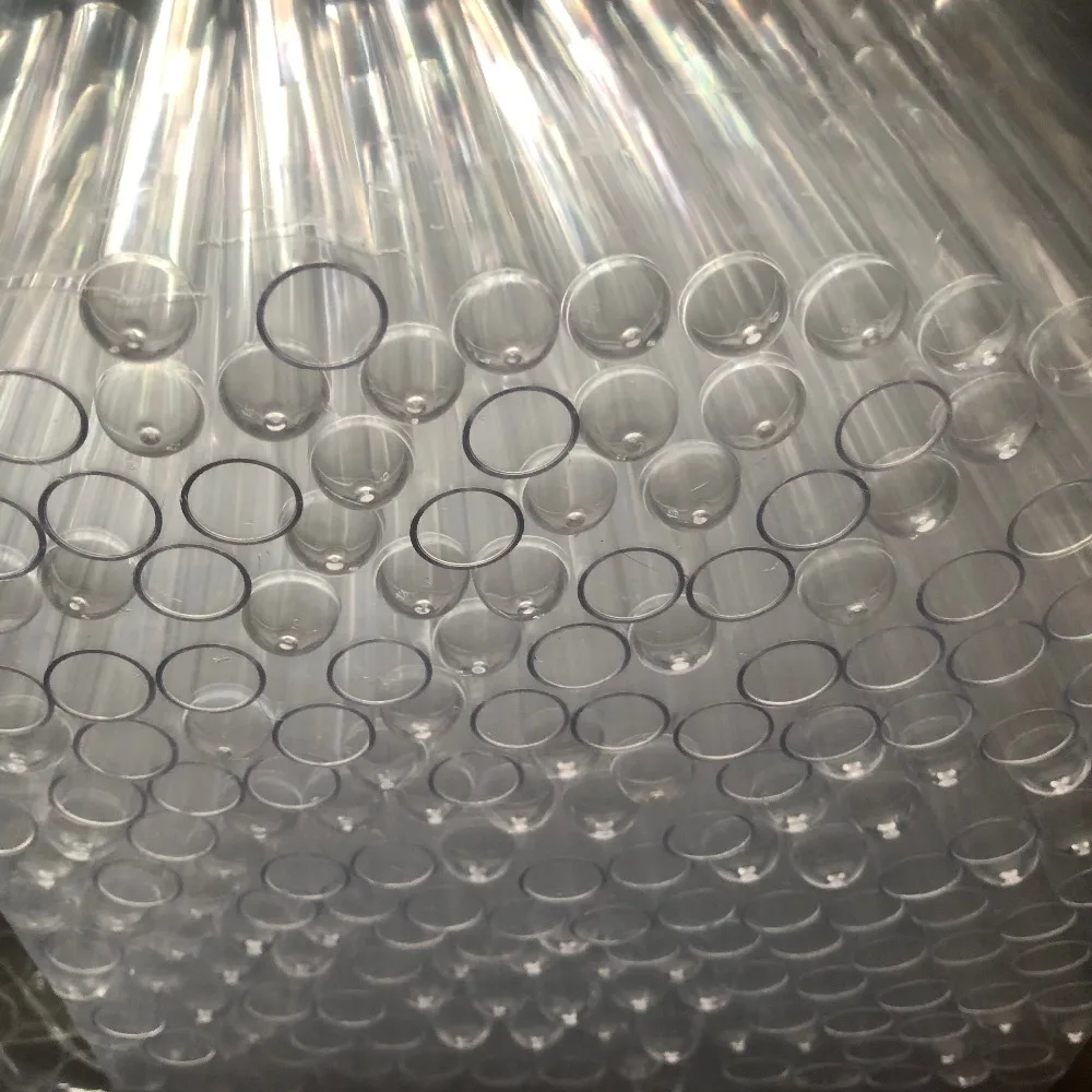 Wholesale 900pcs/Pack 20*150mm( 0.78*5.9 in) 35ml Transparent Hard Plastic Test Tube with Cork Stopper Free Shipping | Канцтовары для