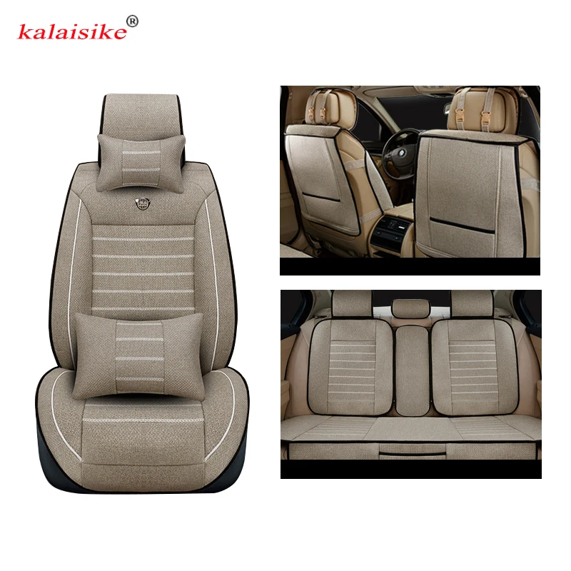 

Kalaisike Linen Universal Car Seat covers for Haval all models H1 H2 H5 H6 H3 H7 M6 H8 H9 car styling auto accessories