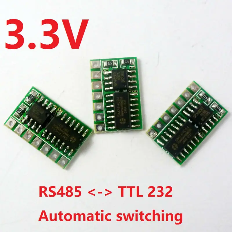 R411b01 _ 3v3*3 3 V Авто RS485 для LvTTL RS232 конвертер трансивер SP3485 модуль esp8266 raspberry pi макетная
