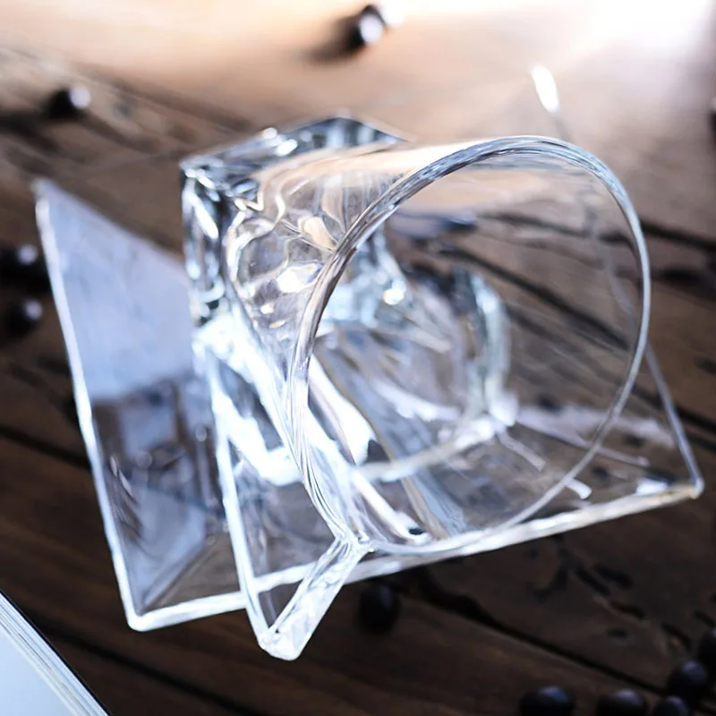 Хрустальные кофейные кружки без свинца высококачественное закаленное стекло