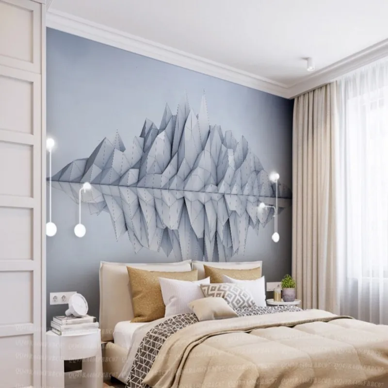 Dropship Colomac Wallpaper Children High Definition Minimalist Geometric Mural Papel De Parede 3d Home Improvement | Обустройство