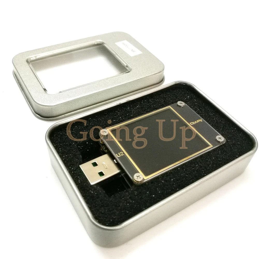 Qway-U2p измеритель тока и напряжения USB тестер QC4+ PD3.0 2.0PPS протокол быстрой зарядки измерение емкости