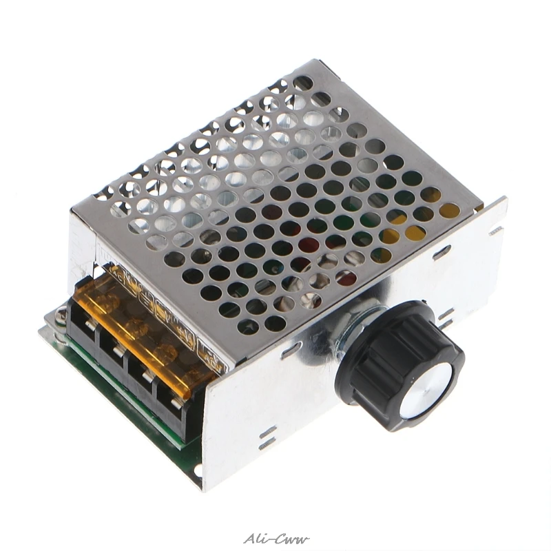 Профессиональные регуляторы напряжения 4000 Вт 220 В высокая мощность SCR регулятор