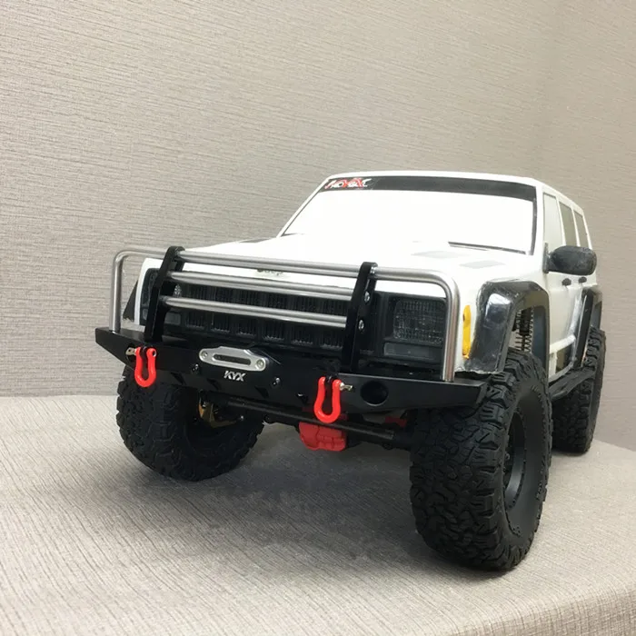 KYX CNC передний бампер антикраш для осевого 90046 Trsxxas TRX-4 TRX4 1/10 rc автомобиля | Игрушки