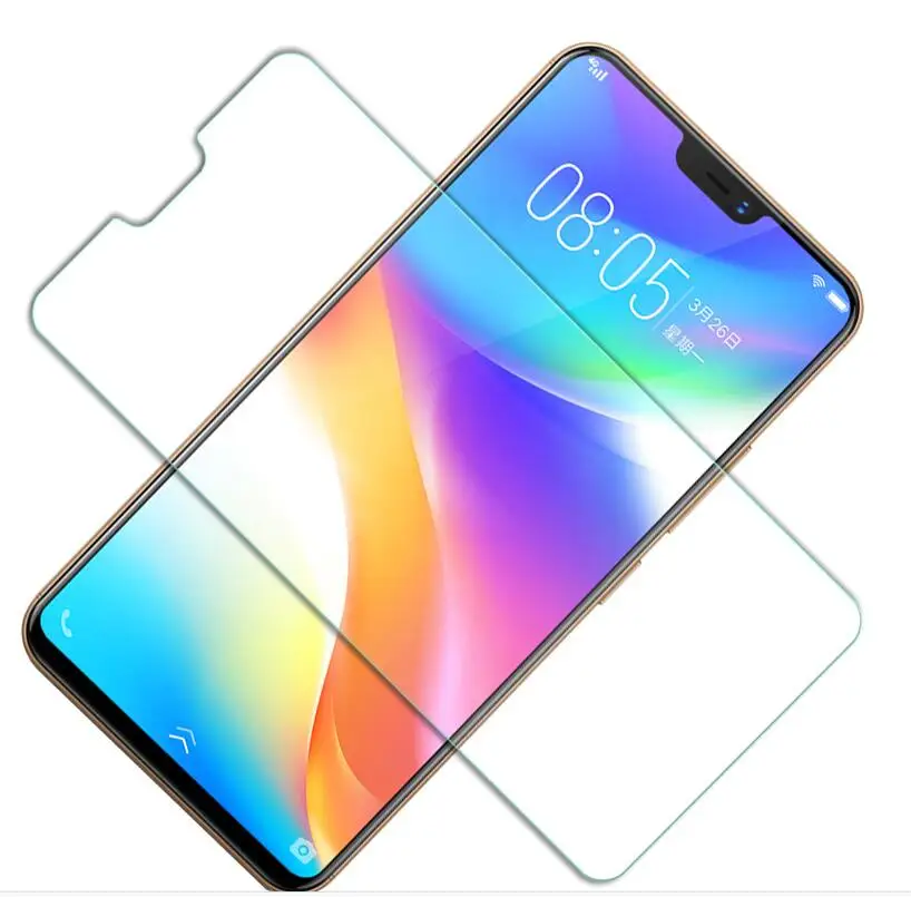 Закаленное Стекло для естественных V9 Экран протектор Vivo защищает не полностью V 9